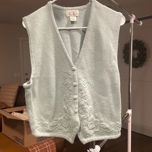 Vintage cricket lane sweater vest